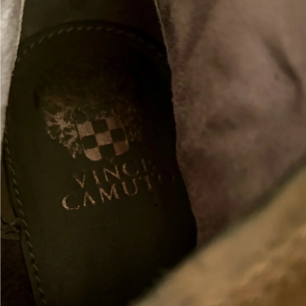 Vince Camuto NWOT Distressed Studded Leather Knee High Boots 11B